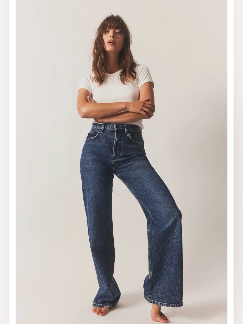Rails The Getty High Rise Wide Leg Jeans